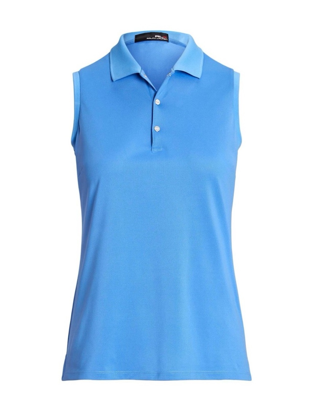 Ralph Lauren RLX Pique Sleeveless Polo Shirt Size Small Blue Golf